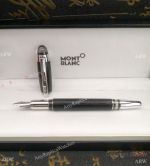 High Quality Montblanc Starwalker Black Fountain Pen Silver Clip